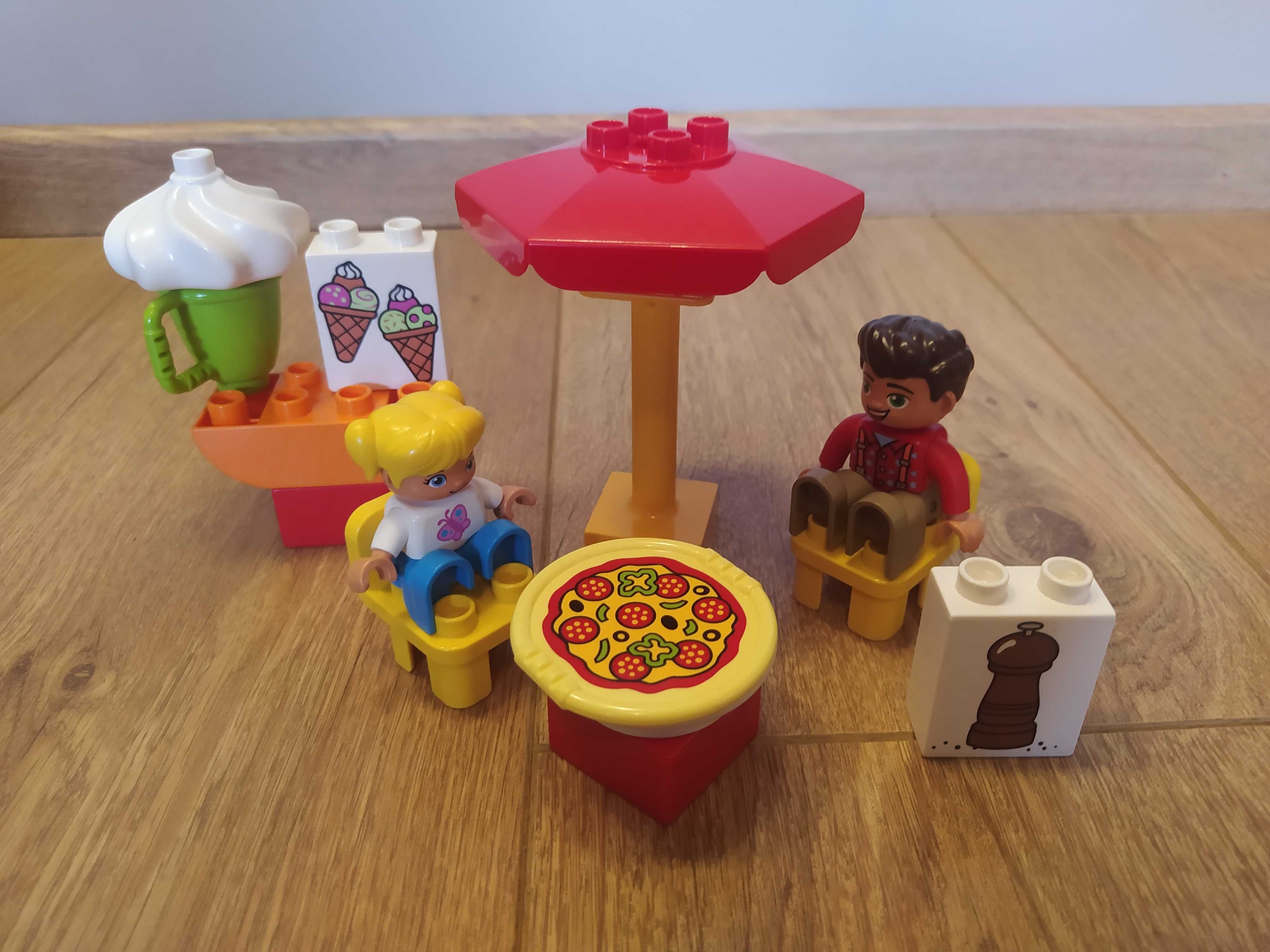 LEGO duplo 10834 - pizzeria - kompletny zestaw.