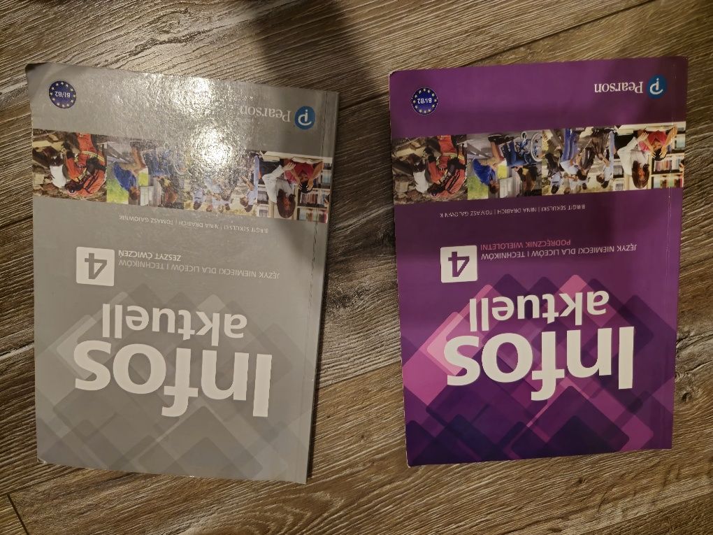 Podręcznik i ćwiczenia Infos Aktuell 4