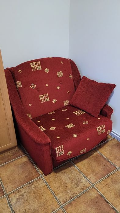 Kanapa/ wersalka z pojemnikiem na pościel