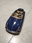Porsche azul escuro escala 1/18