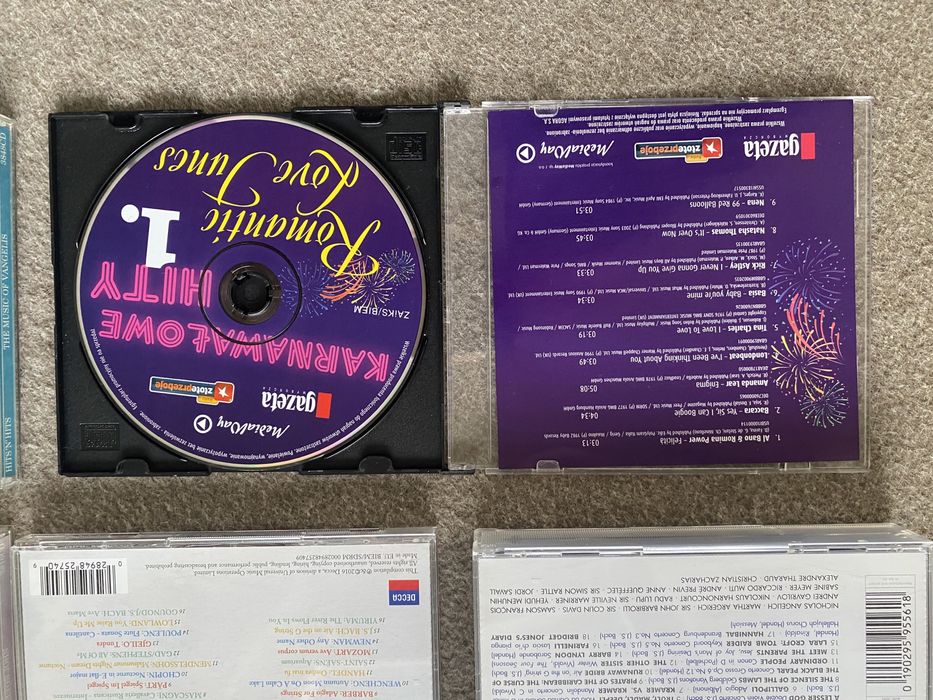 Płyty CD zestaw płyt