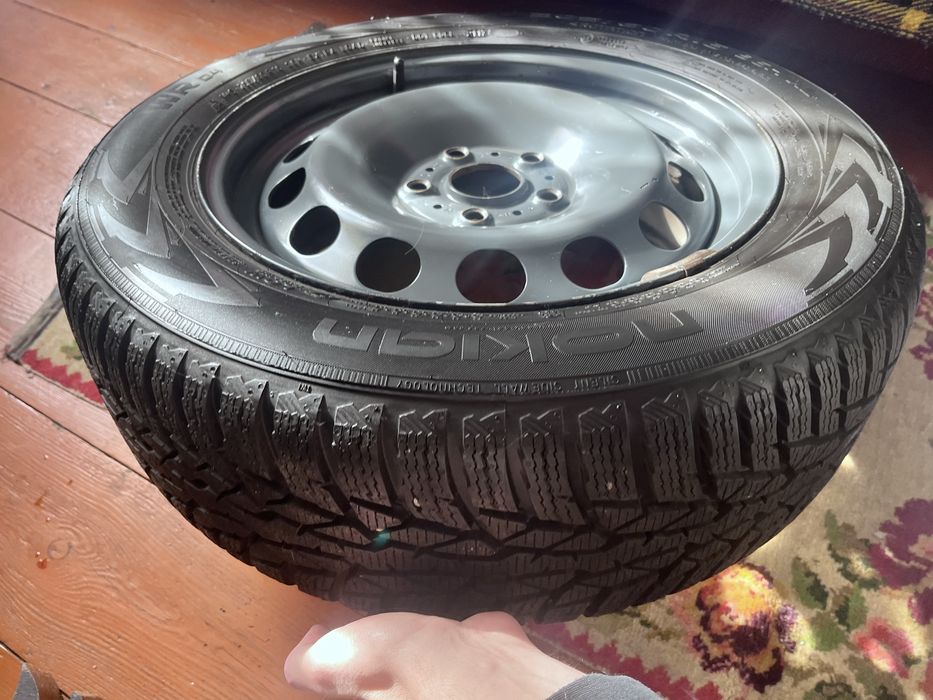 Колесо запаска докатка r16 205 60 skoda volkswagen