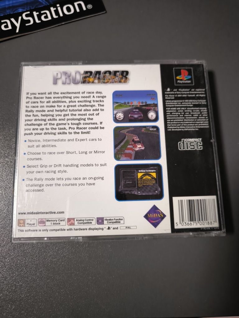 Pro Racer ps1 PlayStation 1 psx