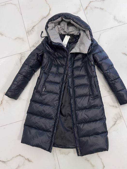 Зимове пальто довге