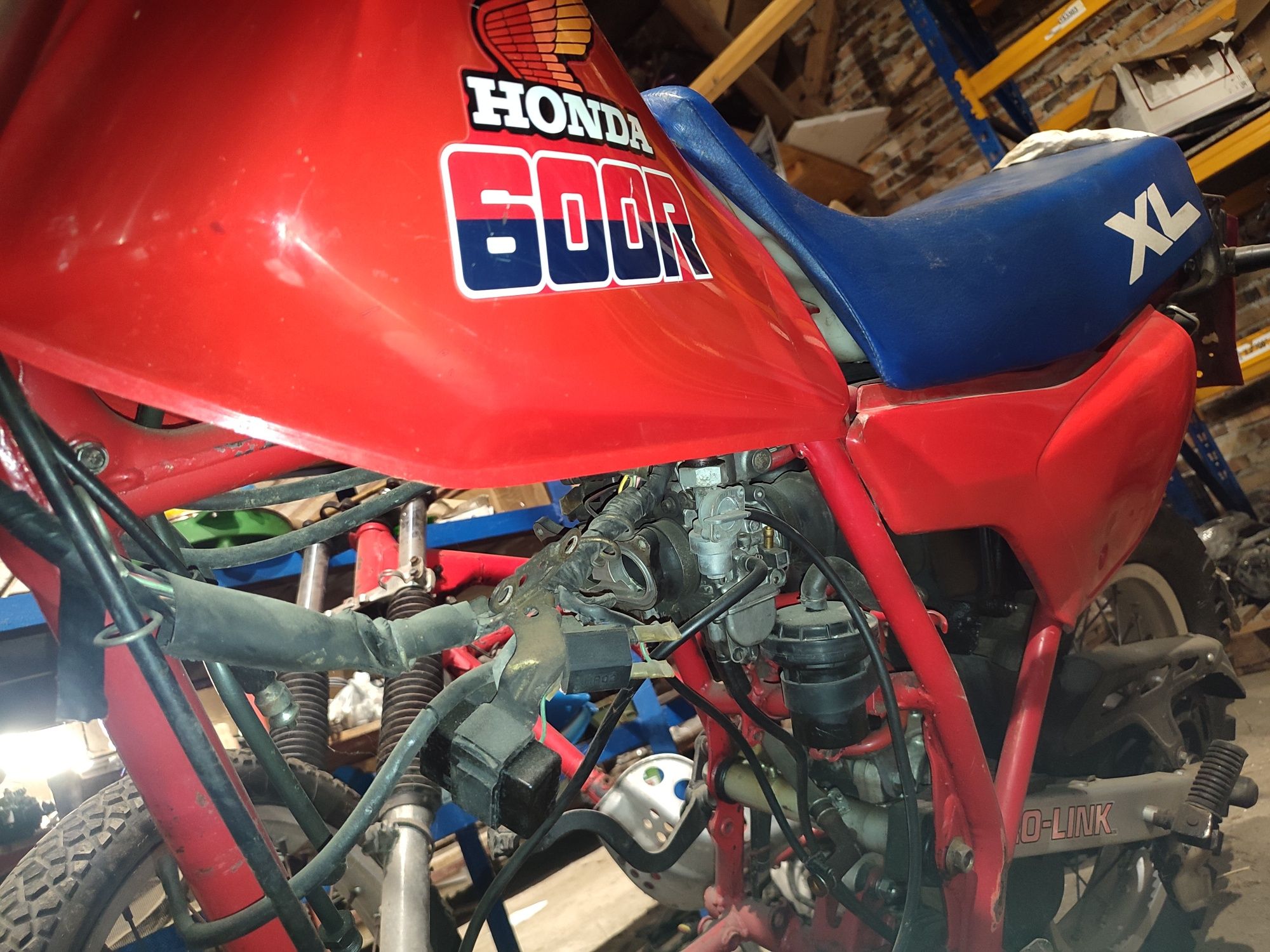 Yamaha XT 600 motocykl enduro oldtimer