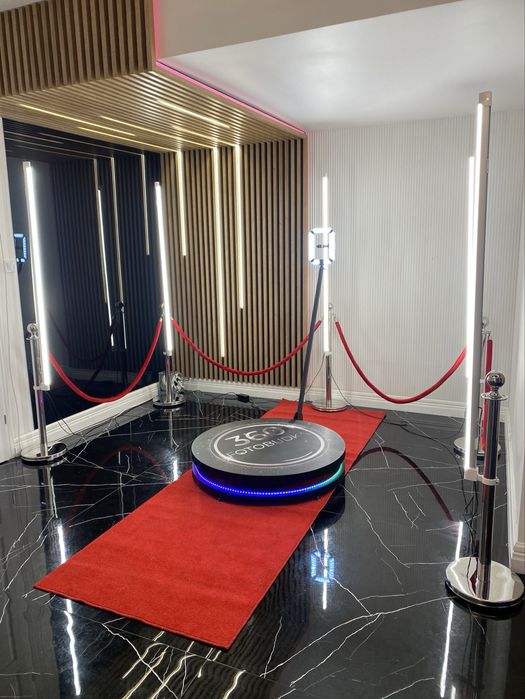 Fotobudka Videobudka 360 Fontanny iskier Ciężki dym