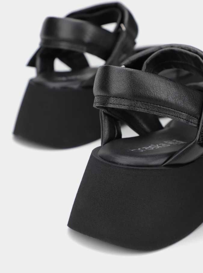 Женские сандалии  Braska /жіночі сандалії Braska чорного  кольору