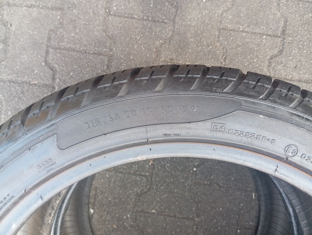 2szt lato pirelli 215/45/17 gumy 6,5