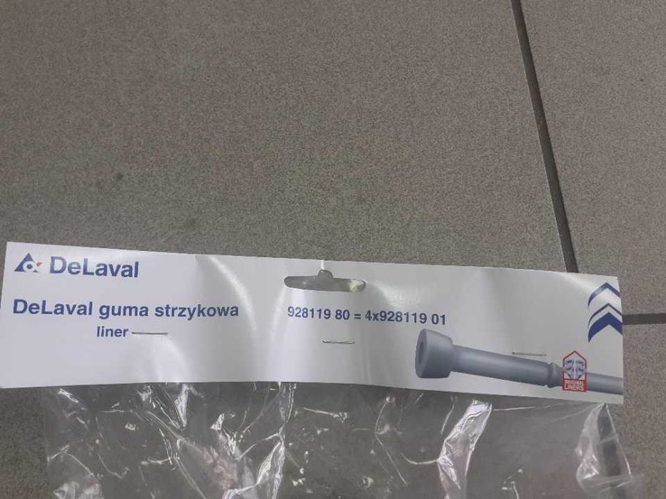 Gumy strzykowe "8" DeLaval 1980