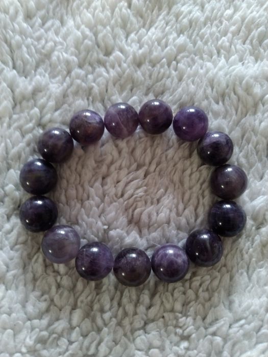 Pulseira e brincos Ametista.