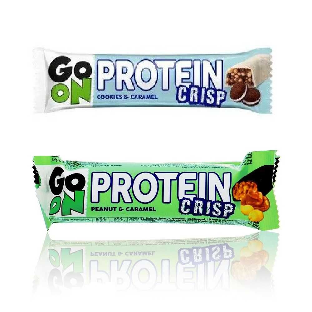 Смачні протеїнові батончики з кульками Goon Protein Crisp