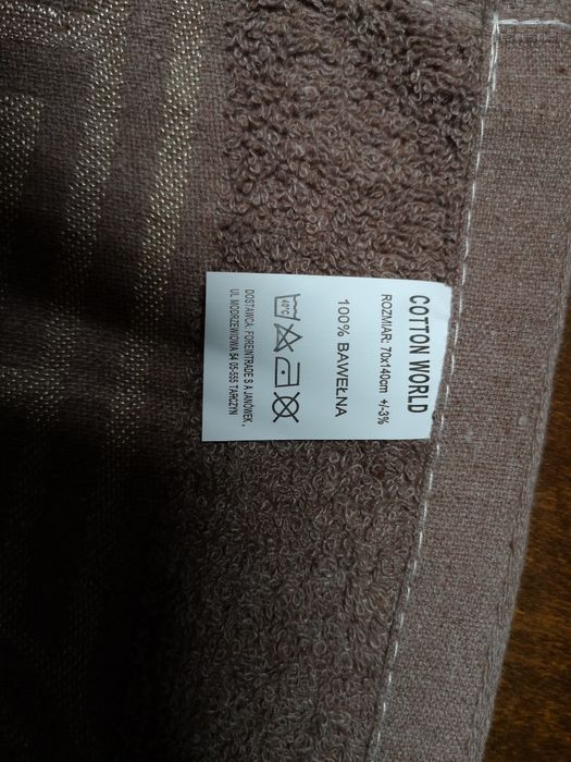 Ręczniki nowe! 100% bawełna 140x70cm.