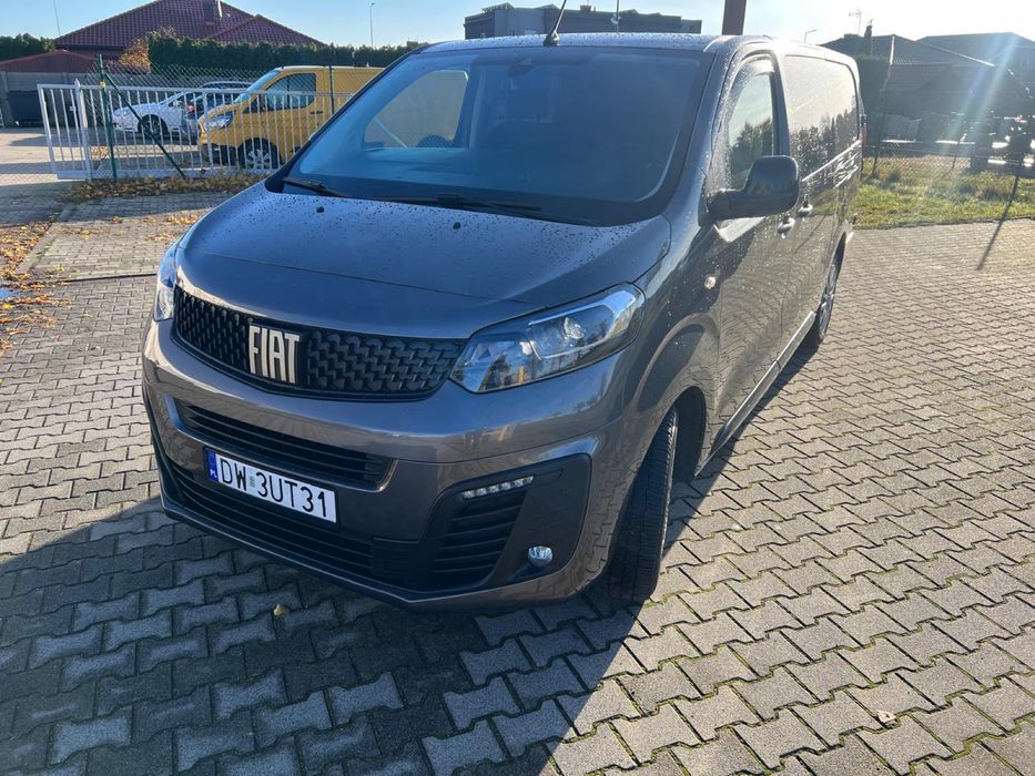 Fiat Scudo Brygadówka 6 osób - automat - regały wurth Faktura vat 23%