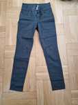 Woskowane spodnie skinny Orsay rozmiar 38