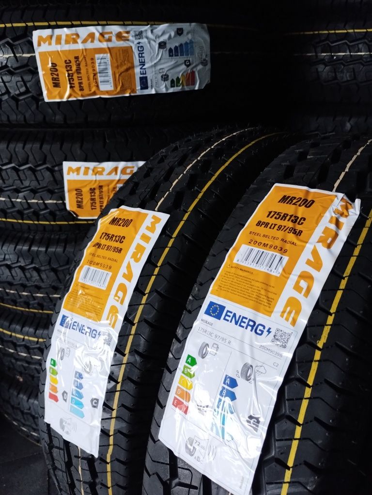 175/80/13C 97/95R 8PR LT Mirage MR200 letnie stan Nowe