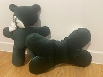 Poduszka motylek i miś handmade
