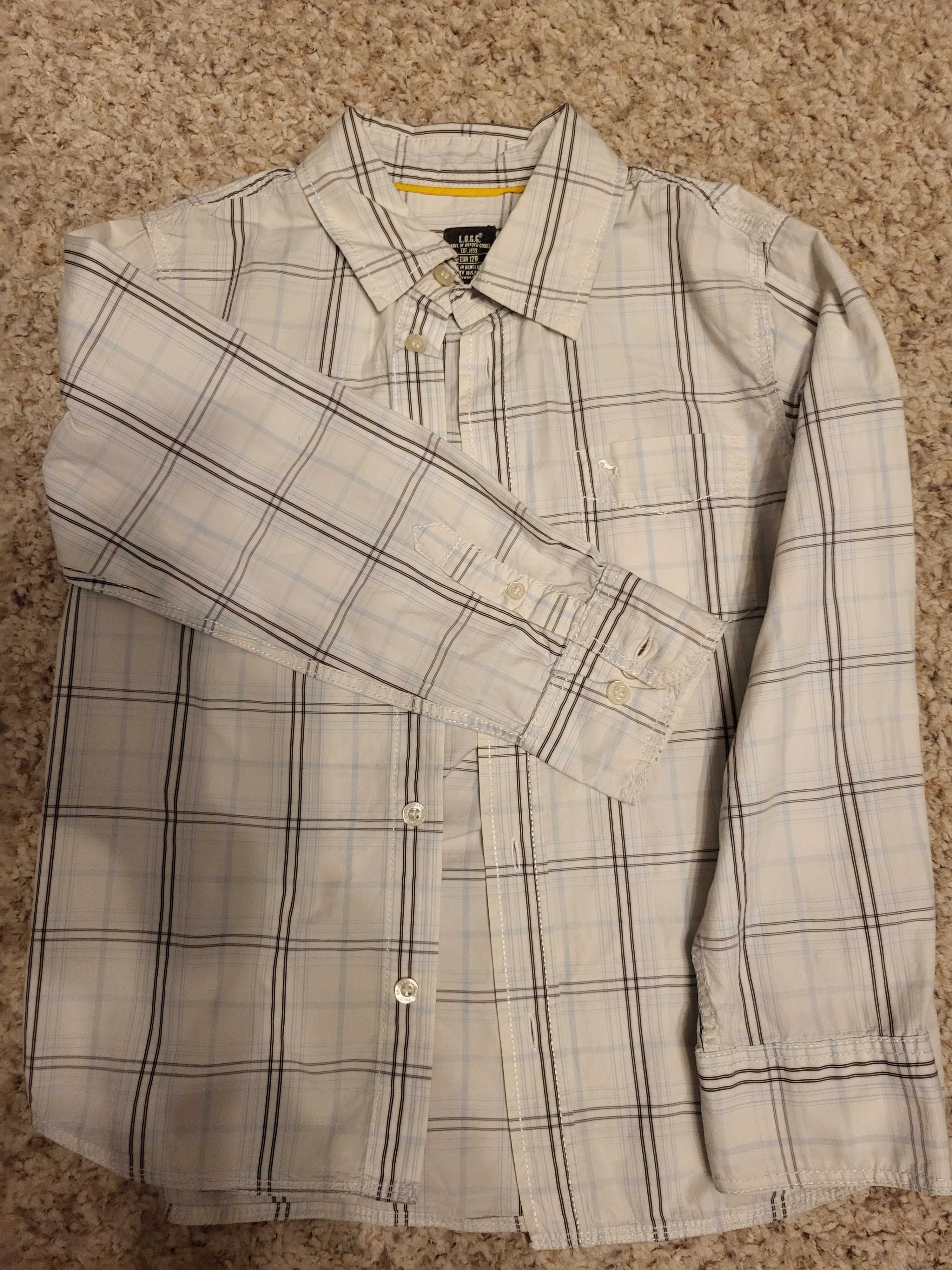 Koszula chłopieca H&M r. 128