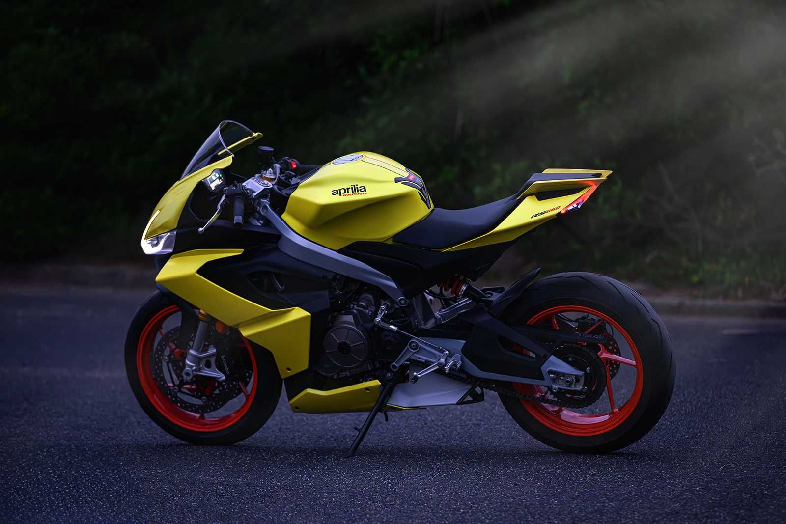 Aprilia 660 RS 8500 até quinta feira