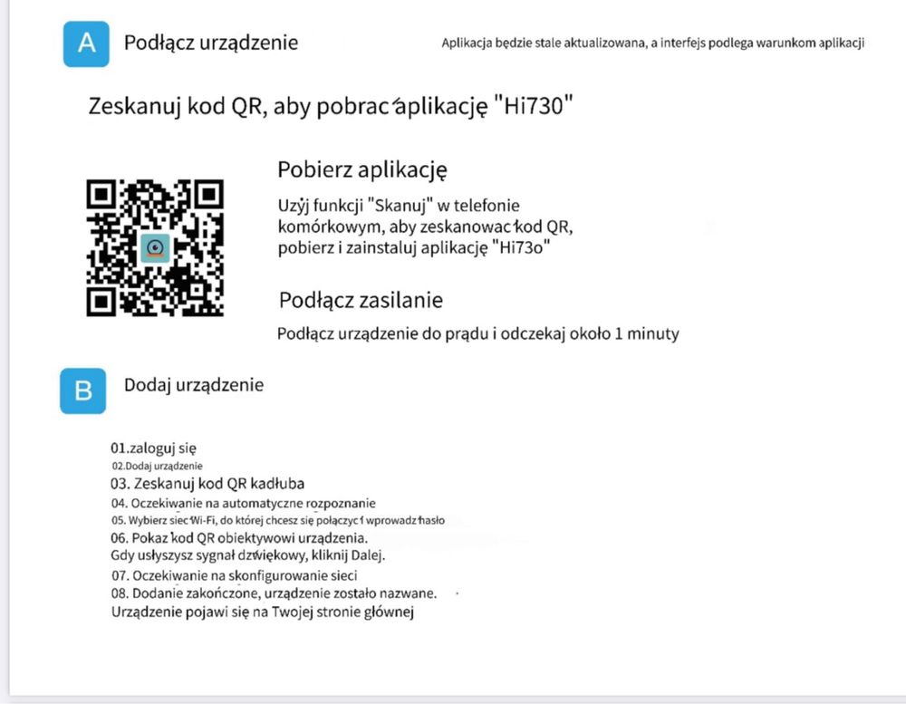 Obrotowa zewnętrzna kamera WiFi IP66 monitorowanie dzień i noc