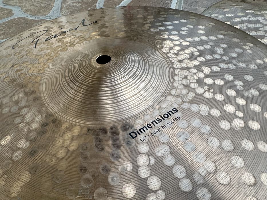 ++ PAISTE Dimensions Power Hi-Hat 14" - Talerze do perkusji ++