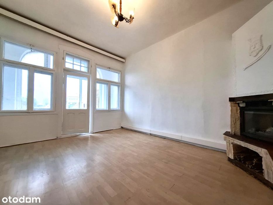 Zmiana ceny! Mieszkanie z kominkiem w kamienicy. Trzciel