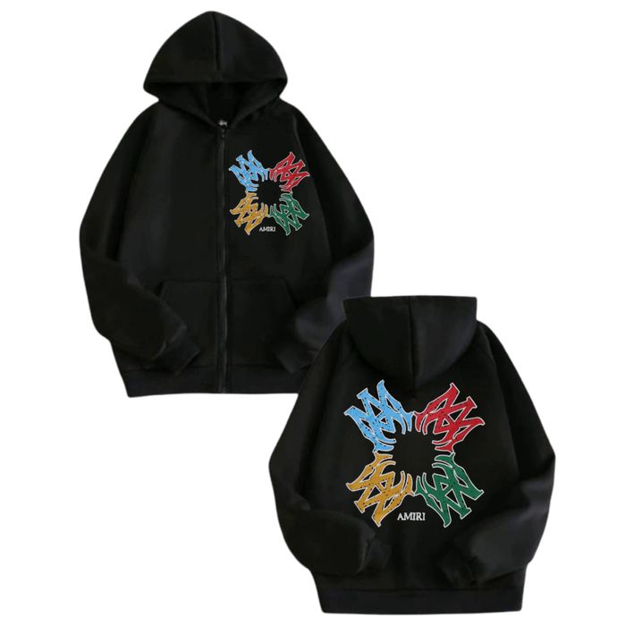 Зип-Худи Amiri Logo унисекс амири толстовка кофта лонгслив тишка