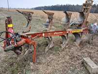 Pług obrotowy 4 skiby Kverneland VD 85 zamiana