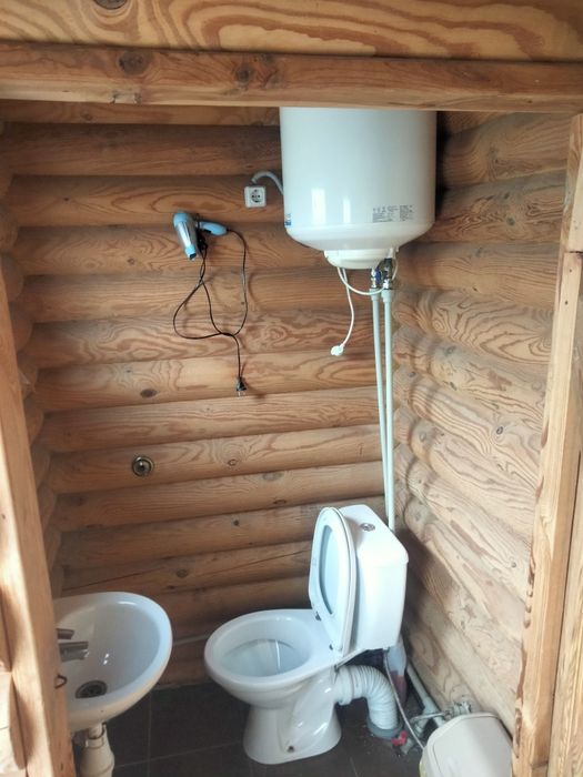 Баня та чан на дровах