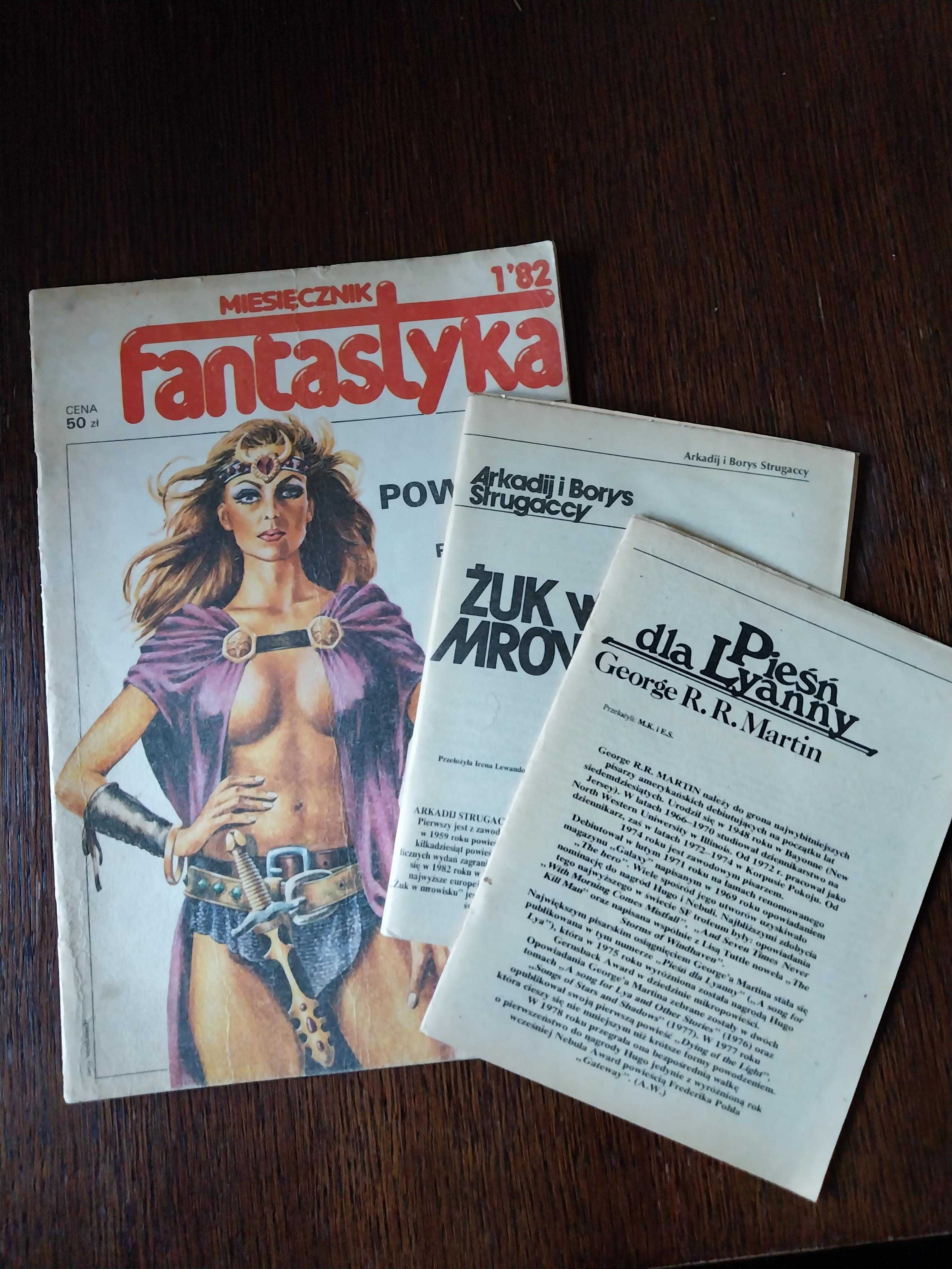 miesięcznik Fantastyka 1982 - 1990 / Nowa Fantastyka 1990 - 1994