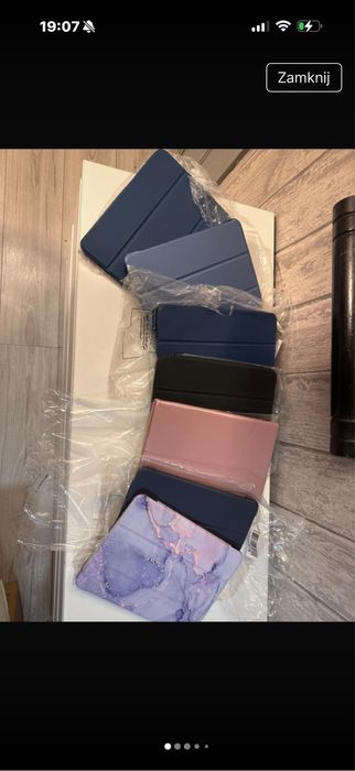7sztuk etui rozne kolory ipad  Air/9/10