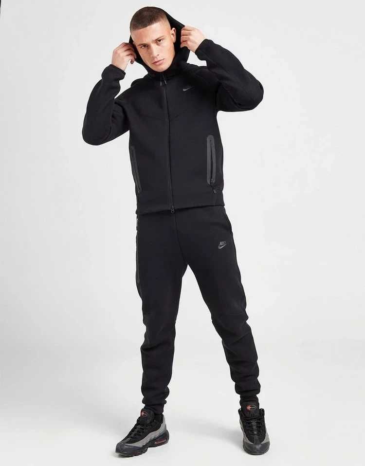 Кофта Nike Sportswear Tech Fleece Windrunner | FB7921-010 Оригінал
