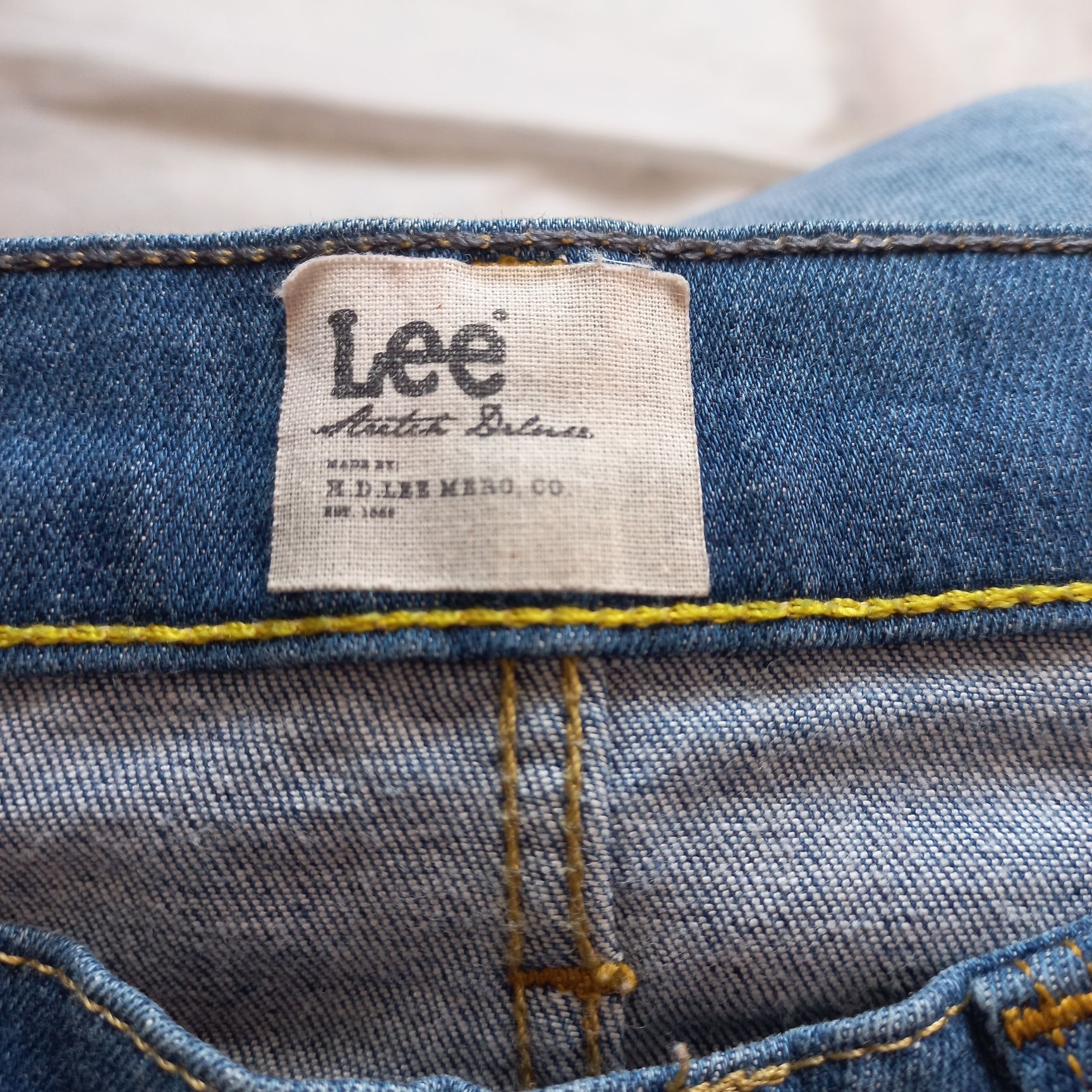 Spodnie męskie jeansowe lee