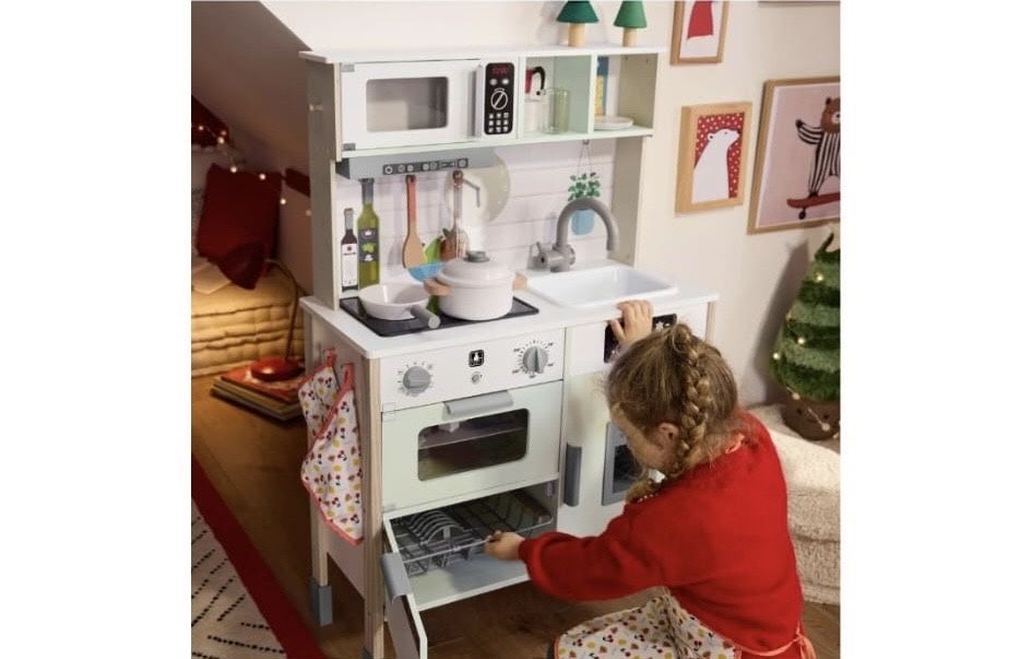 lupilu® Kuchnia drewniana, 24 elementy