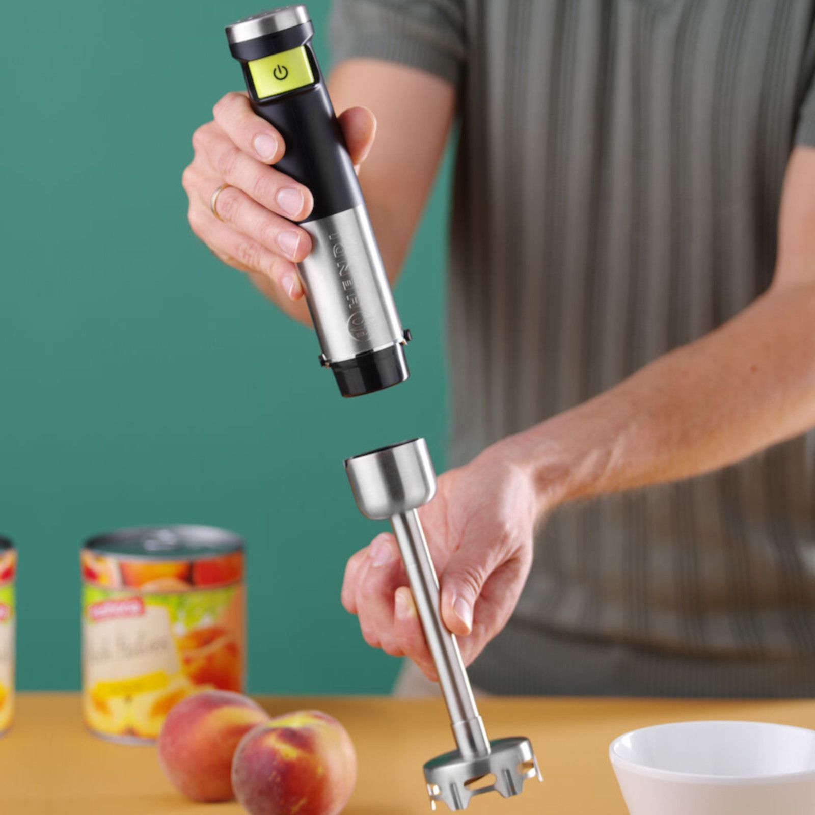 mikser blender ręczny bezprzewodowy 5 biegów smart pressure śr qmx