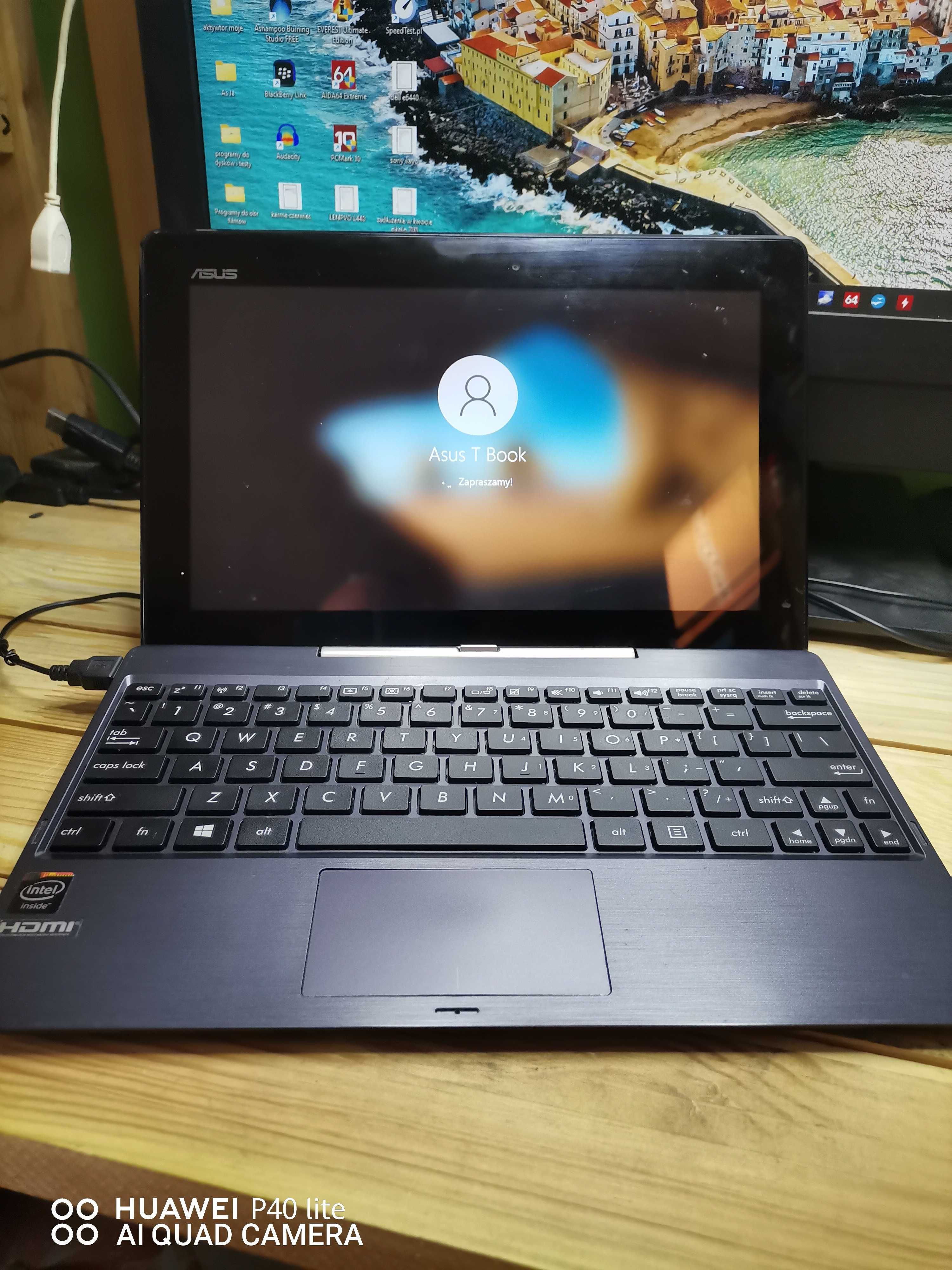 Asus Transformer Book HDMI ,Intel Z3735G 10.1” 1366x768 Windows10 Home