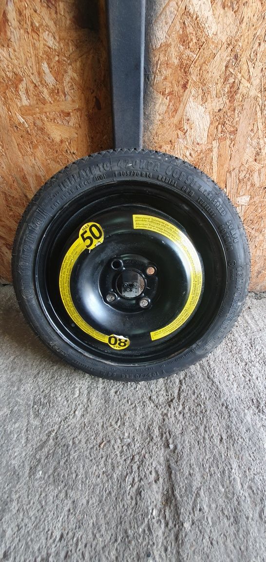 Koło dojazdowe / dojazdówka 105/70/14R golf 3