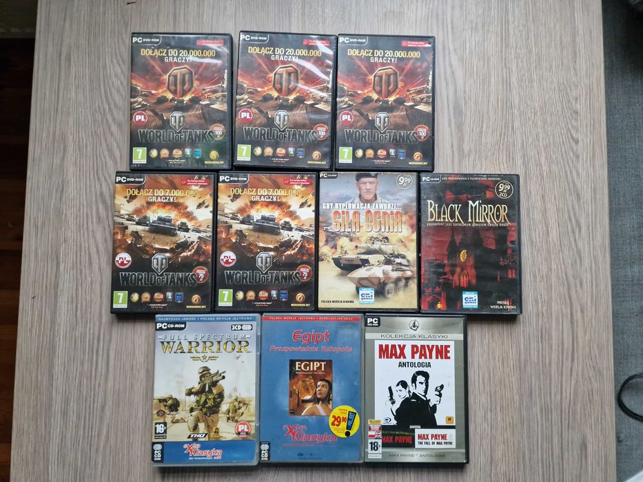 duża paczka starych gier PC ponad 60 pudełek gothic mafia max payne