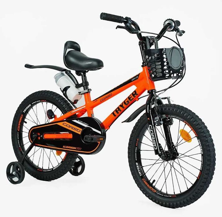 Велосипед дитячий 16 колеса алюмінієвий CORSO TG-60258 TAYGER