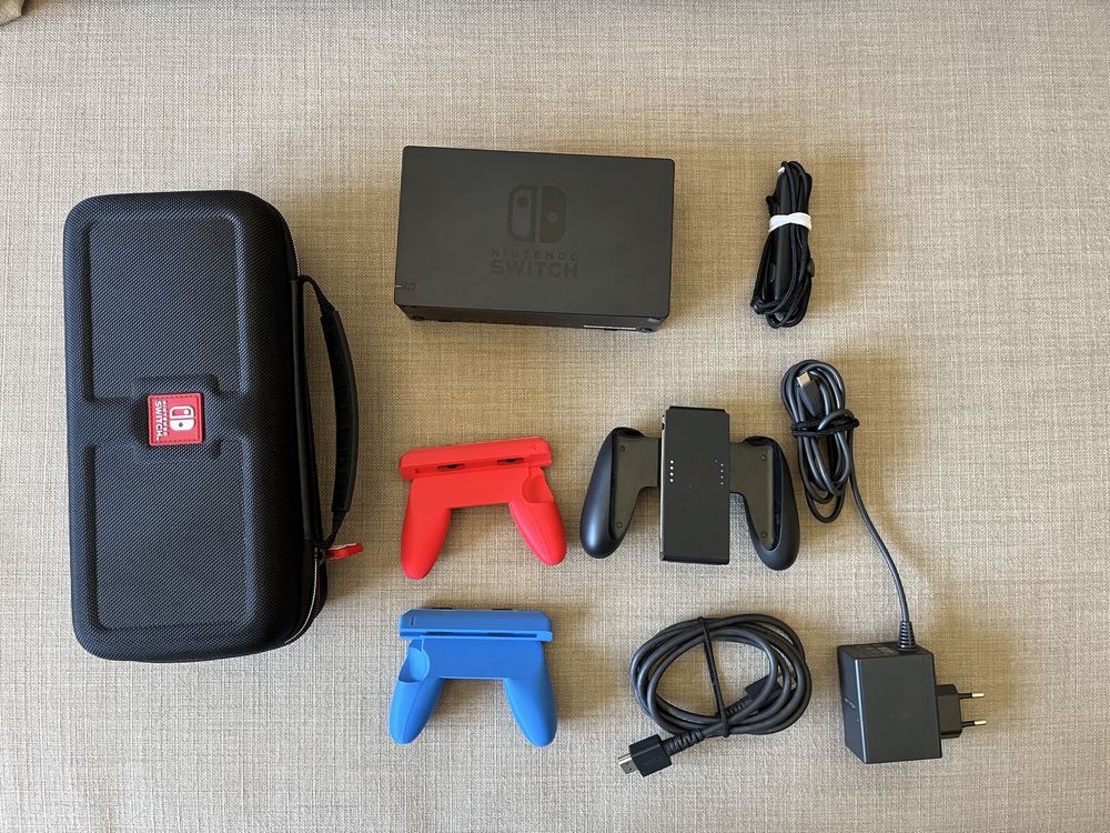Nintendo Switch V2 como Nova +Jogos