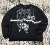 Женский Оригинальный свитшот кофта KENZO Paris Tiger In The Jungle