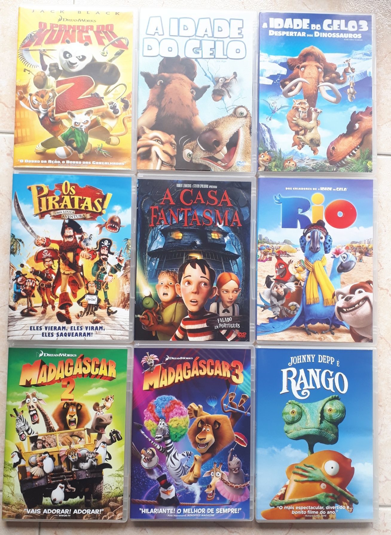 Dvds de filmes infantis