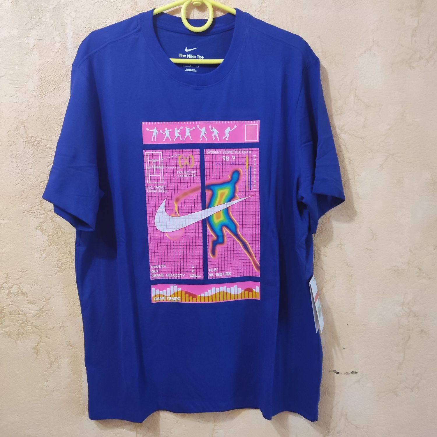 Теннисная футболка M Nike DF TEE COURT wh.