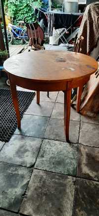 Круглий стол деревяний