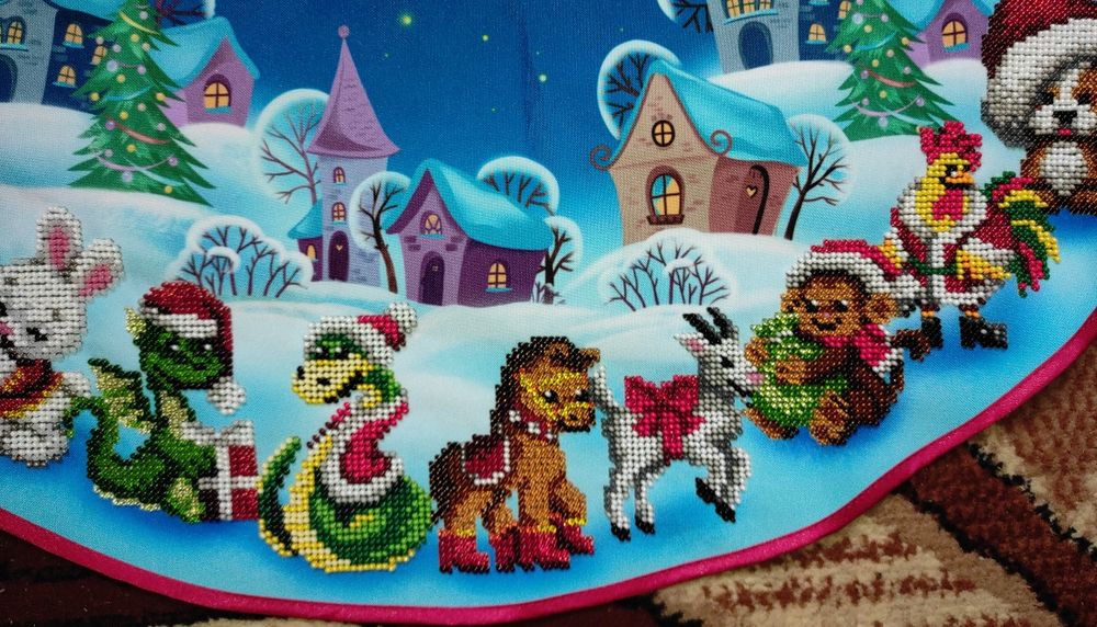 Спідниця під новорічну ялинку