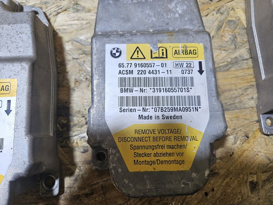 Moduł airbag Bmw E60 E61 sensor sterownik poduszek