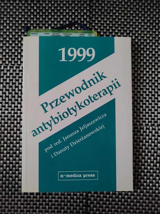 Książka przewodnik antybiotykoterapi