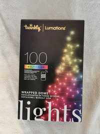 Światełka kopułkowe LED RGB kolorowe