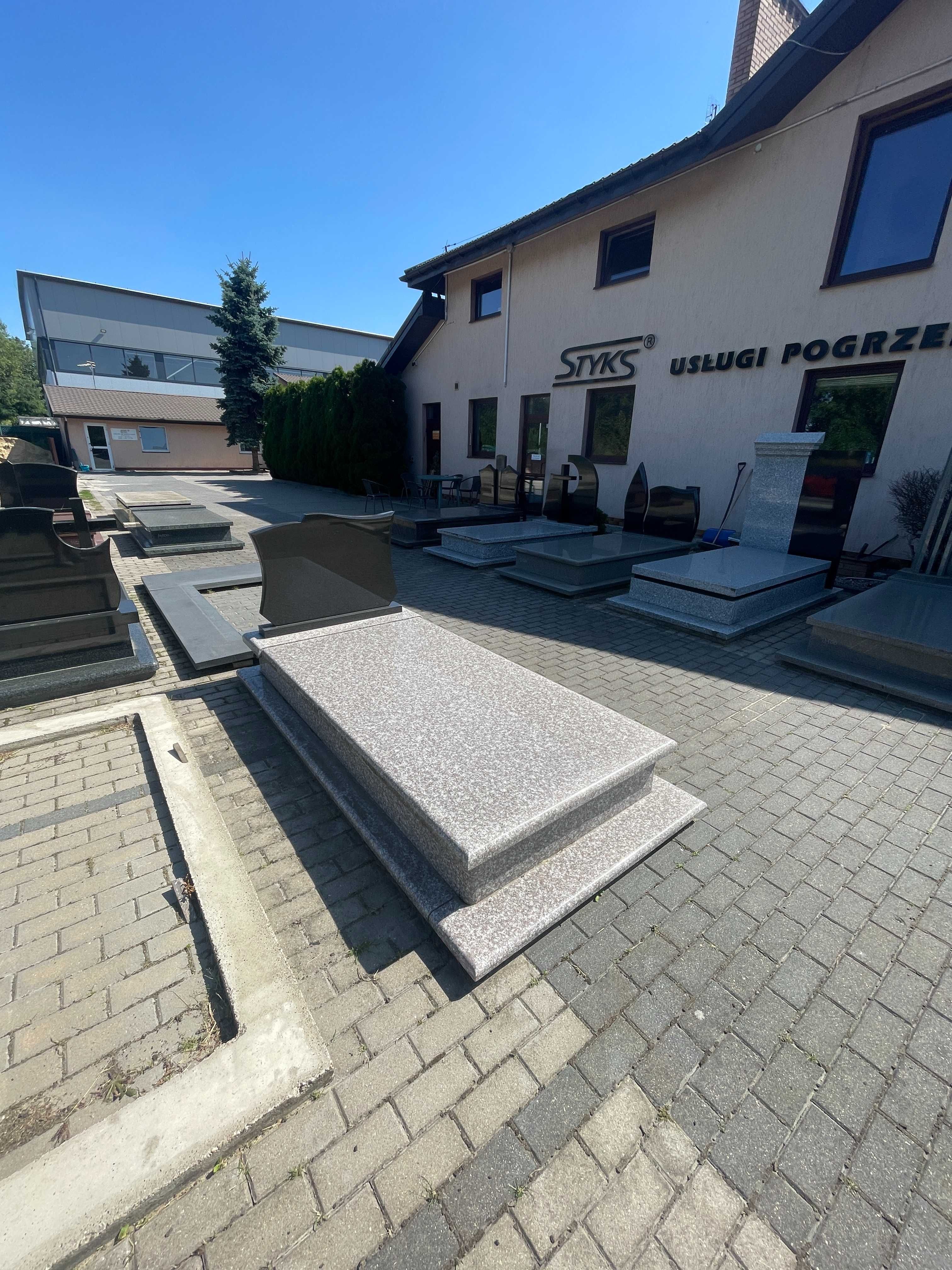Nagrobek Pomnik Blaty Parapety Schody Kominki Kamieniarstwo Lublin