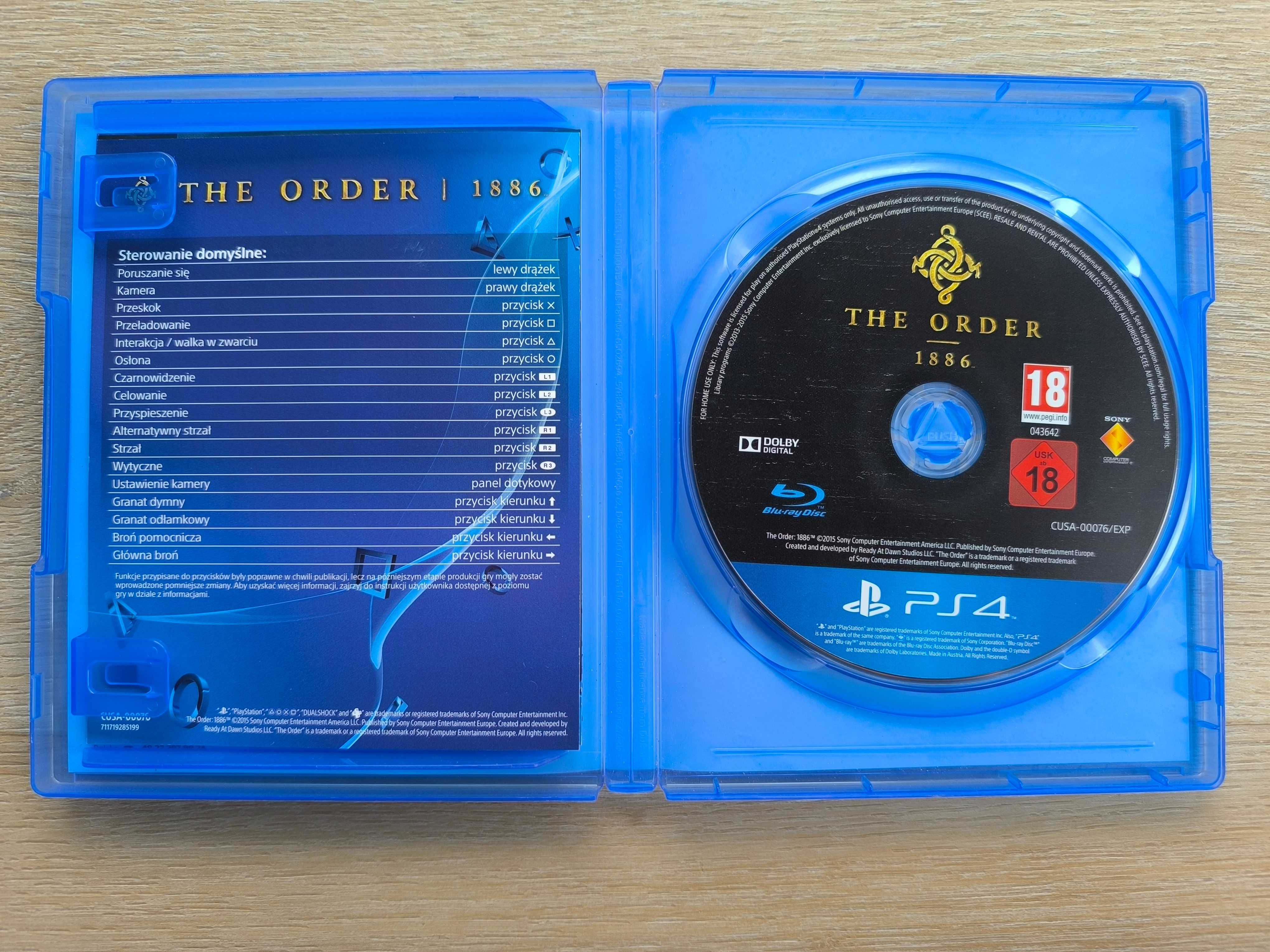 The Order 1886 - Edycja Specjalna [PS4] [PS5] (POLSKA WERSJA -DUBBING)