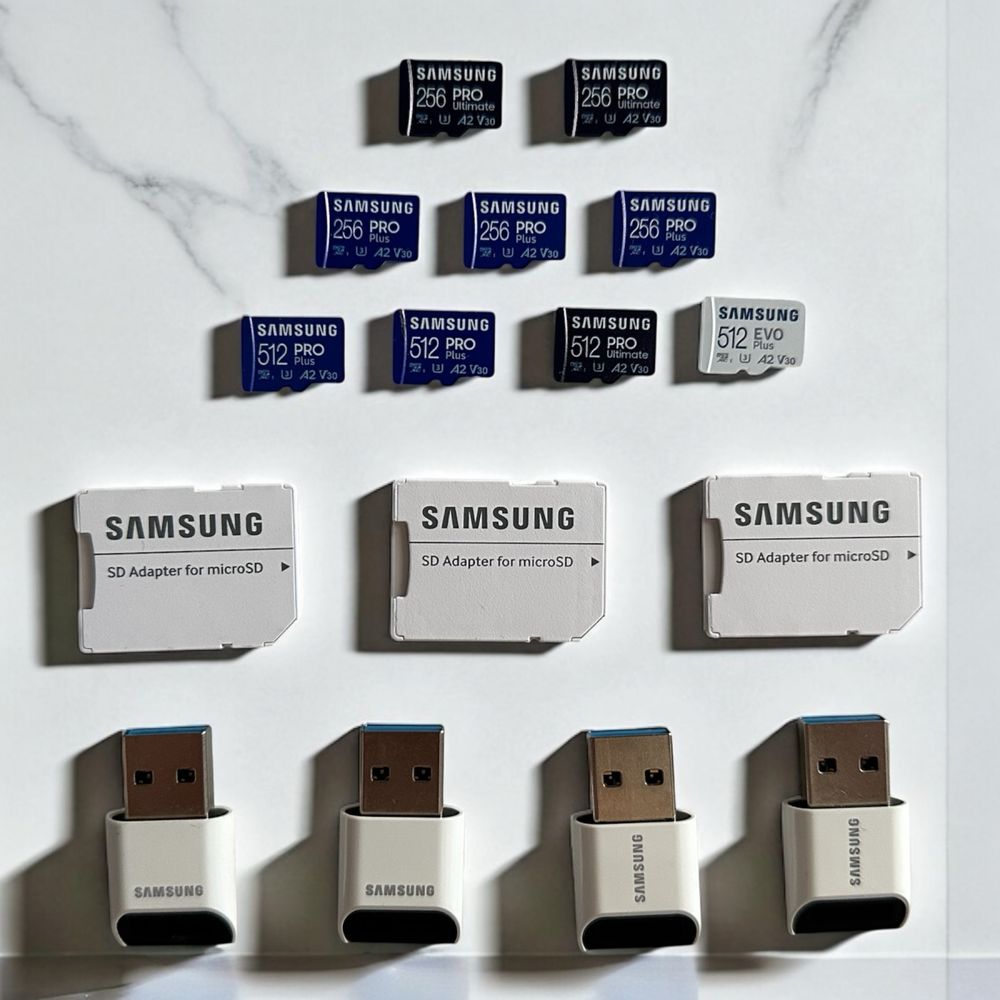 Карти памяті Samsung Pro Plus/Ultimate 256/512gb Class 10 USA